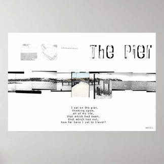 Pier. Poster