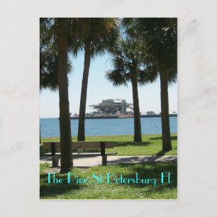 Pier St Petersburg Florida Vykort