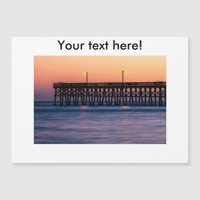 Pier strand sunset (Framsida)