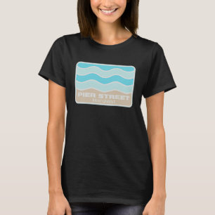 Pier Street Maryland MD Family Vacation Souvenir T Shirt