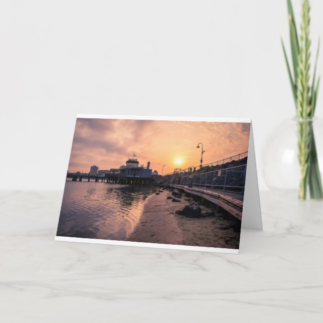 Pier vid St Kilda Kort (Framsida)