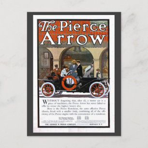 Pierce Arrow Motor Car Vykort