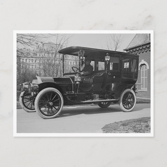 "Pierce Arrow", talman Taft Vykort (Framsida)