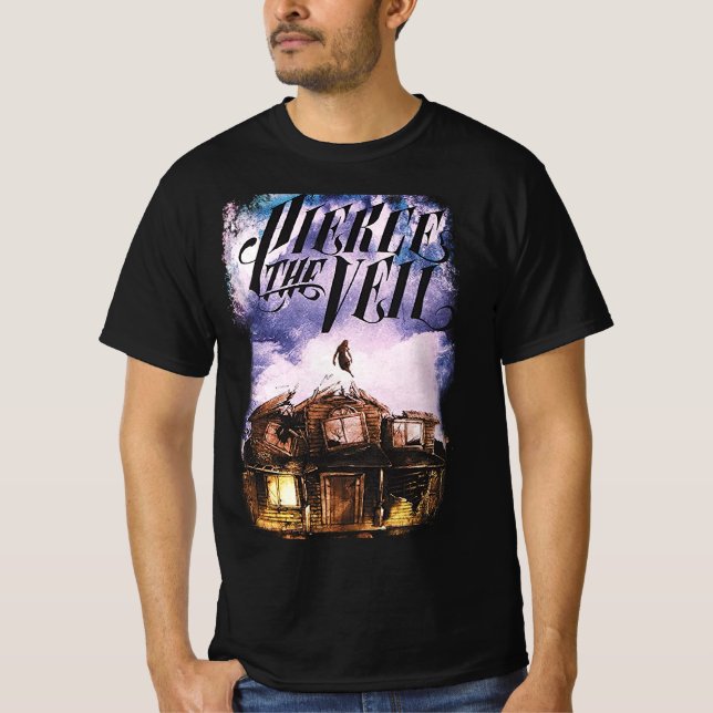 Pierce The Veil Collide med Himlar T Shirt (Framsida)