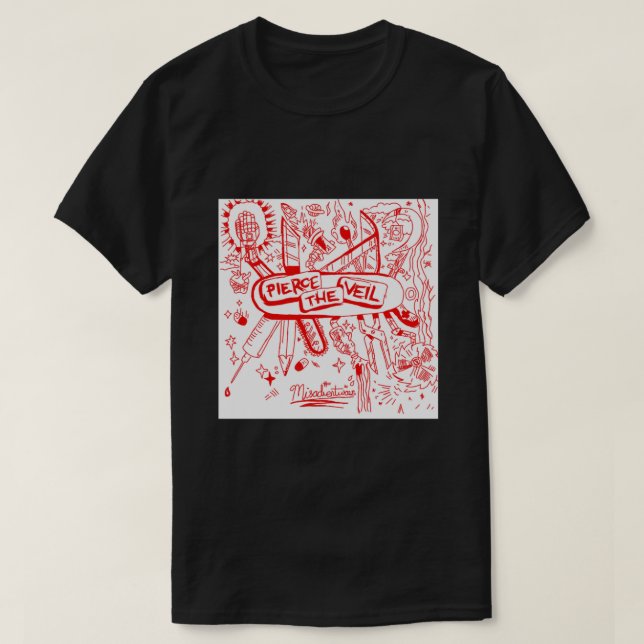 Pierce The Veil - Misadventures Classic T-Shirt (Design framsida)