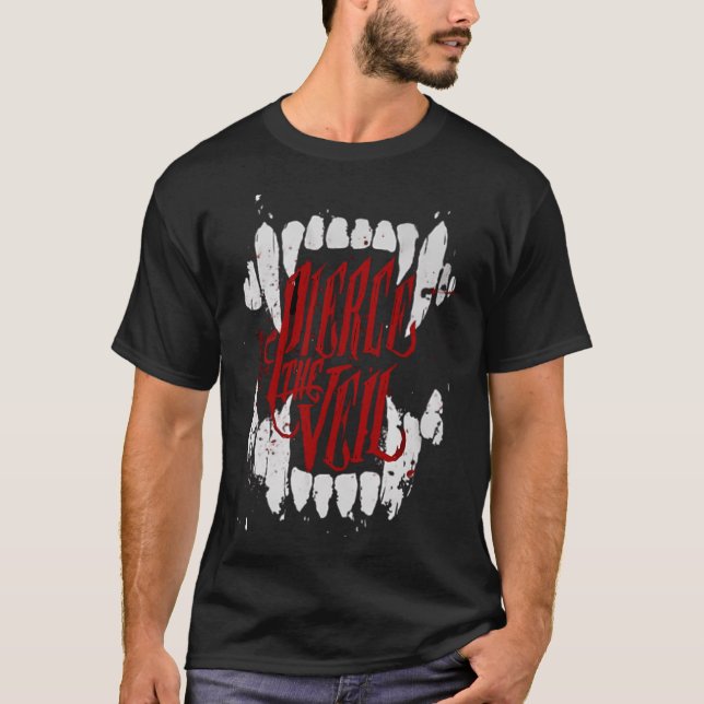 Pierce The Veil Red T Shirt (Framsida)