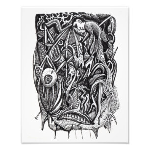 Pierced, av Brian Benson, fototryck