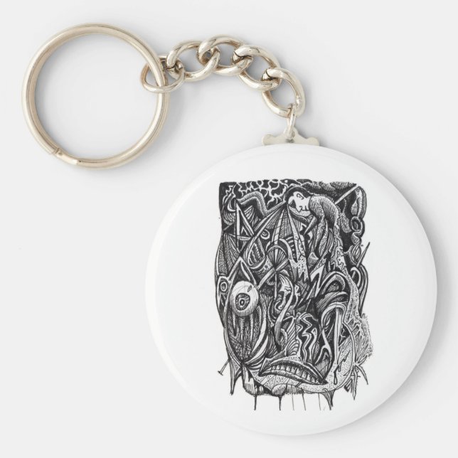 Pierced, av Brian Benson Nyckelring (Framsidan)