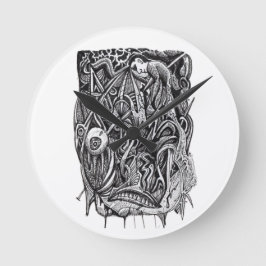 Pierced, av Brian Benson Rund Klocka