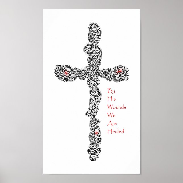 Pierced - Isaiah 53:5b Poster (Framsidan)