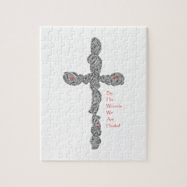 Pierced - Isaiah 53:5b Pussel (Vertikal)