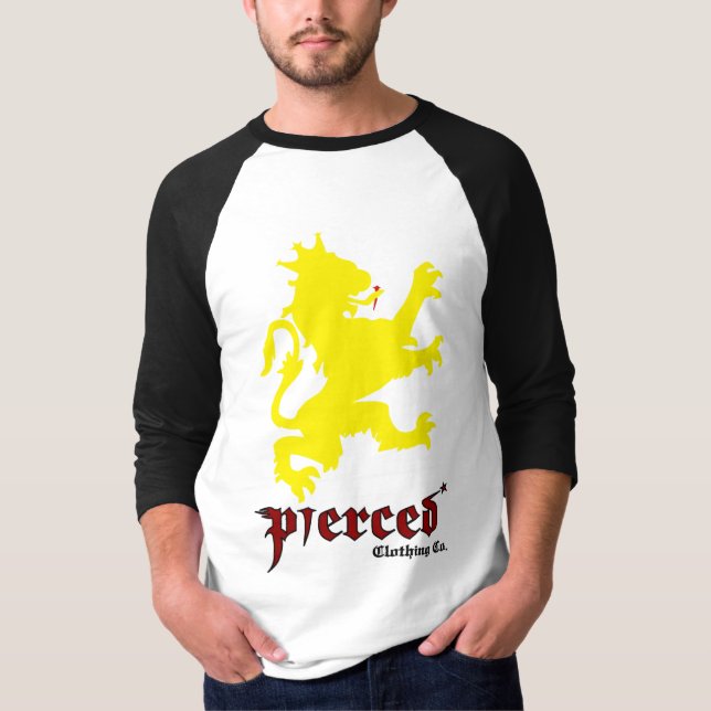Pierced Lejon of Judah T Shirt (Framsida)