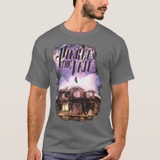 Piercehe Veil Collide Withhe Sky retro vänner T Shirt