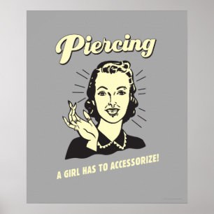 Piercing: En flicka måste få tillgång till Poster