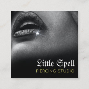 Piercing Studio Tattoo Piercing specialist Fyrkantigt Visitkort