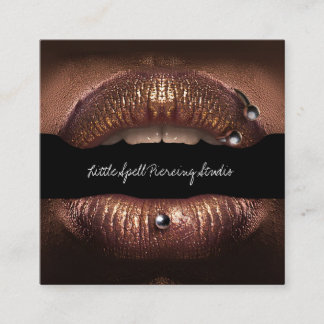 Piercing Studio Tattoo Piercing specialist Fyrkantigt Visitkort