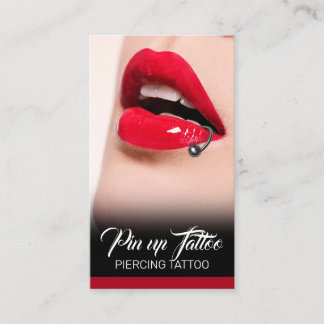 Piercing Studio Tattoo Piercing specialist Visitkort