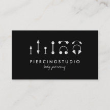 Piercing Tattoo Studio Svart