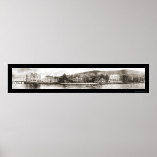 Piermont NY-foto 1908 Poster