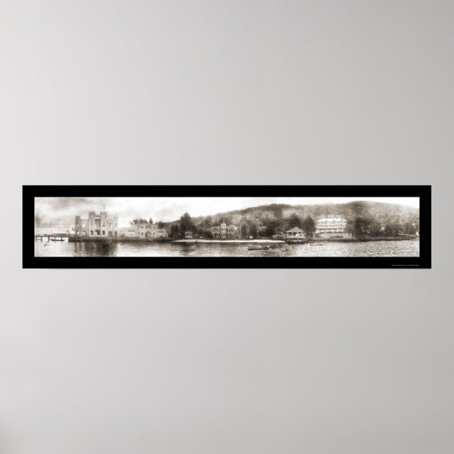 Piermont, NY Photo 1908 Poster (Framsidan)