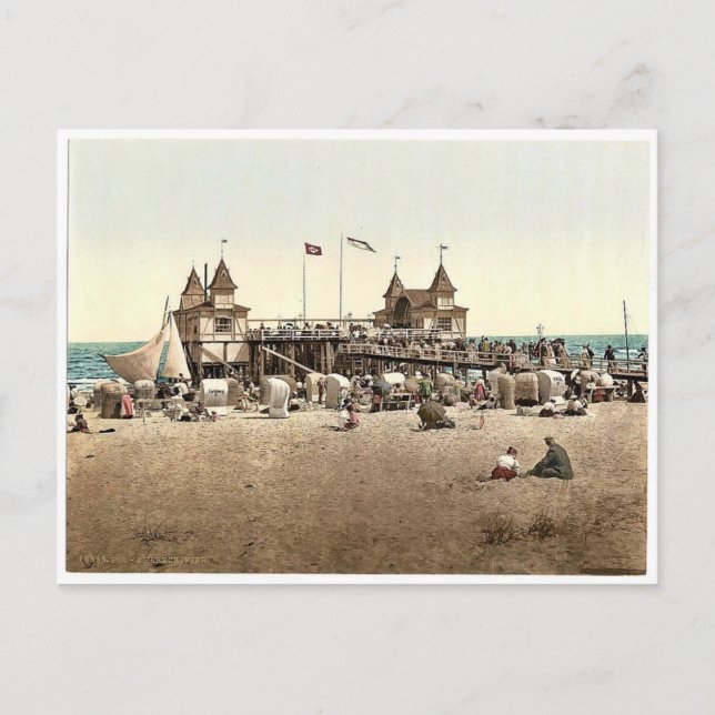 Piern Ahlbeck, Pommeraina sic, Tyskland sällsynt P Vykort (Framsida)