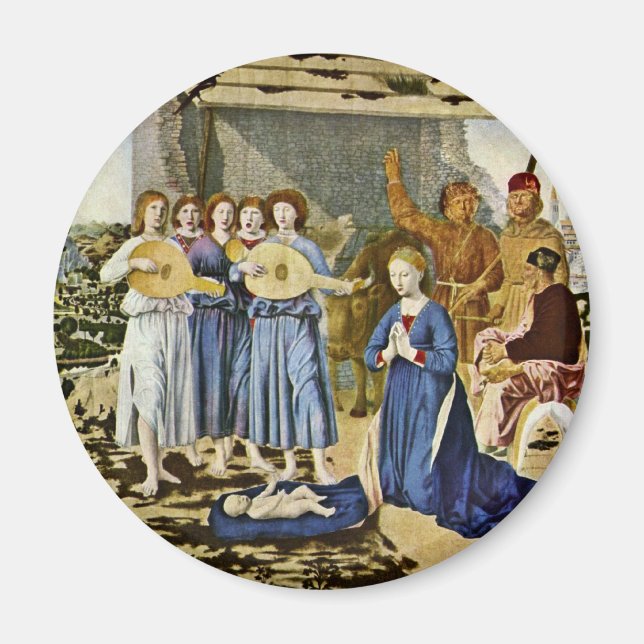 Piero Della Francesca (Bästa kvalitet) Magnet (Framsidan)