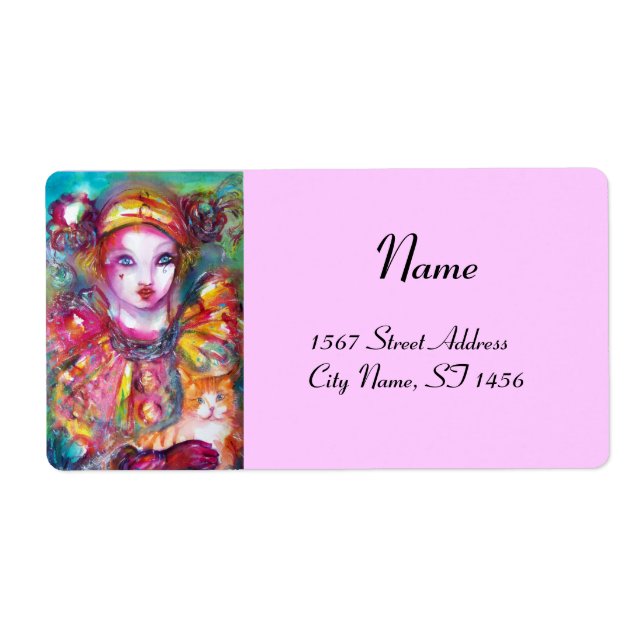 PIERO MED CAT 2 Red rosa lila gult Fraktsedel (Framsidan)