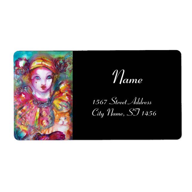 PIERO MED CCAT 2 Red rosa lila gult black Fraktsedel (Framsidan)