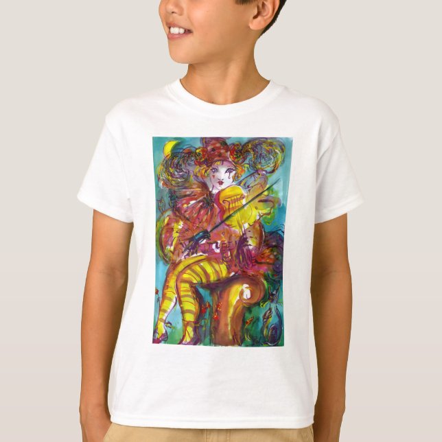 PIERO / Venetian Carnival Natt Tee Shirt (Framsida)