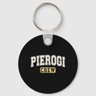 Pierogi Crew Polska Maträtt Varsity Letters Nyckelring