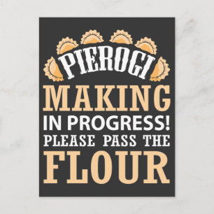 Pierogi Maker polish Foodie Poland Food Vykort