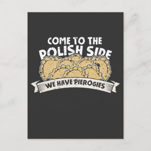 Pierogi Maker polish Foodie Polen Noodles Vykort