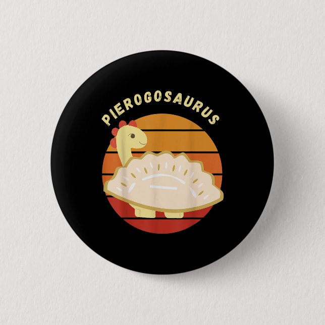 Pierogi polska Pierogosaurus Polen Dumplings Pier Knapp (Framsida)