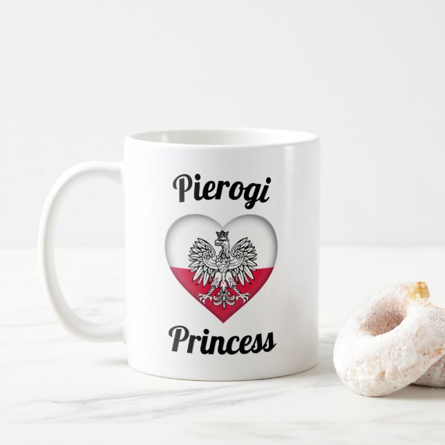Pierogi Princess Coffee Mugg (Med munk)