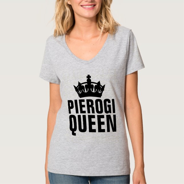 PIEROGI QUEEN T-Shirts (Framsida)