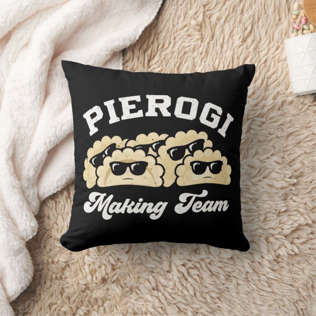 Pierogi Skapar Team Pierogi Maker Food polska Kudde (Filt)