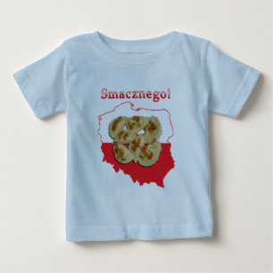 Pierogi Smacznego polsk karta Tee
