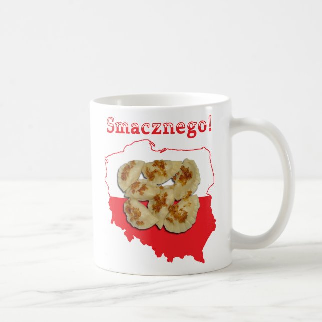 Pierogi Smacznego polska Karta Kaffemugg (Höger)
