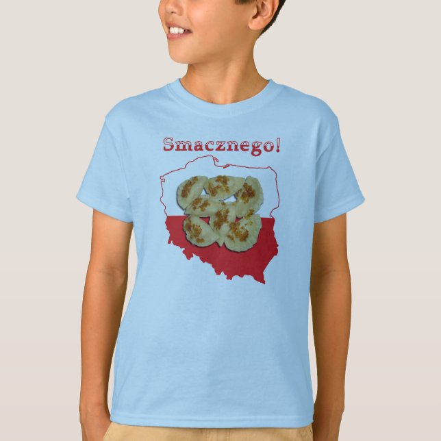 Pierogi Smacznego polska Karta Tröja (Framsida)