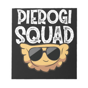 Pierogi Squad polska Food Poland Funny Anteckningsblock