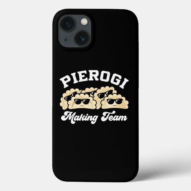 Pierogi Tillverkningslag Pierogi Maker Mat Polsk (Baksida)