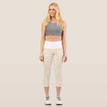 Pierogi Yoga Capri Leggings