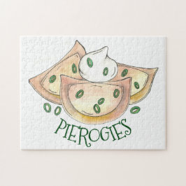 Pierogies Polska Cuisineet Potato Dumplings Foodie Pussel