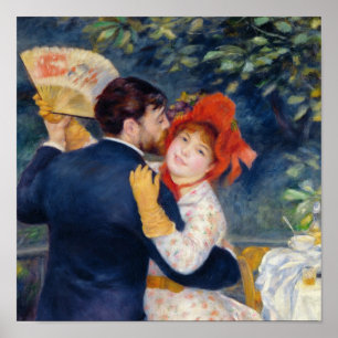 Pierre A Renoir   A Dance i Land Poster