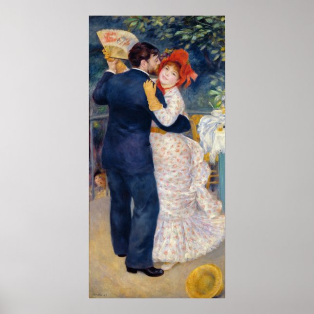 Pierre A Renoir | A Dance i Land Poster (Framsidan)