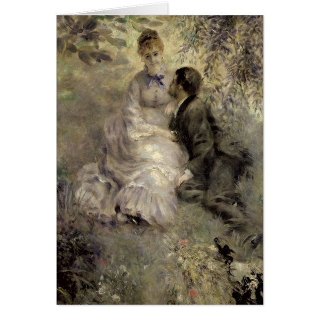 Pierre A Renoir | ÄLSKARE Hälsningskort (Framsidan)