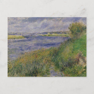 Pierre A Renoir Banker Seine, Champrosay Vykort