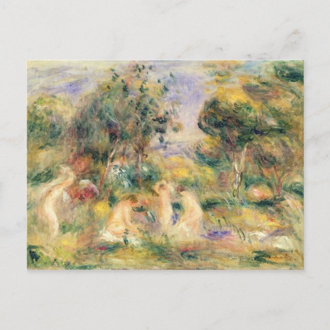 Pierre A Renoir | Bathers Vykort (Framsida)