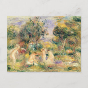 Pierre A Renoir Bathers Vykort