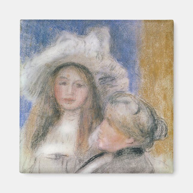 Pierre A Renoir | Berthe Morisot och hennes dotter Magnet (Framsidan)